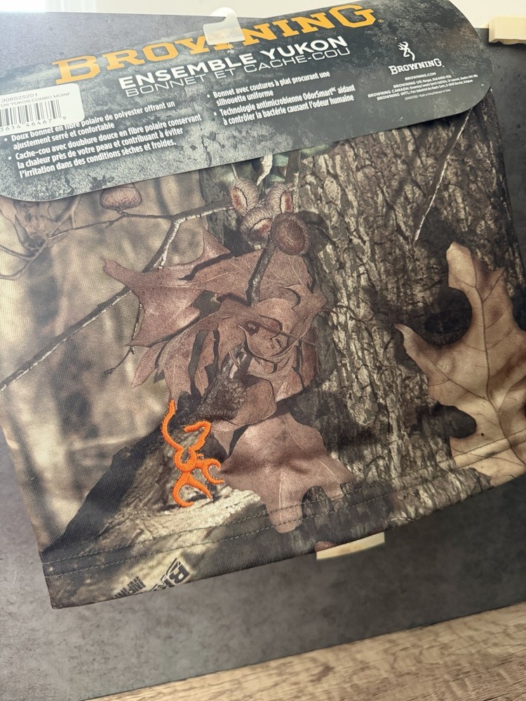 Browning Yukon Beanie/Gator Combo Mossy Oak