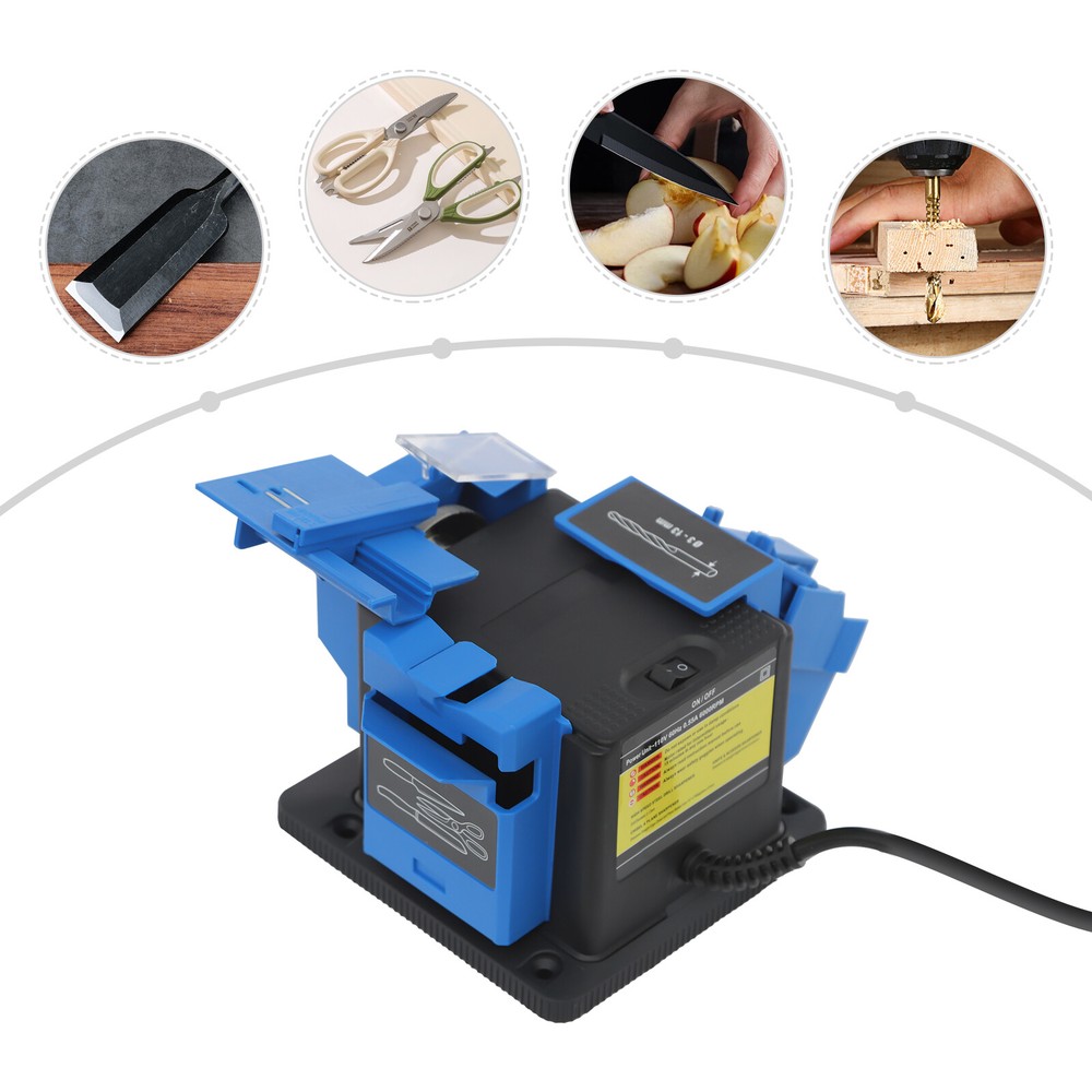 Electric Multi-Task Sharpening Machine Chisel Sharpener Knife Scissor Drill Bit