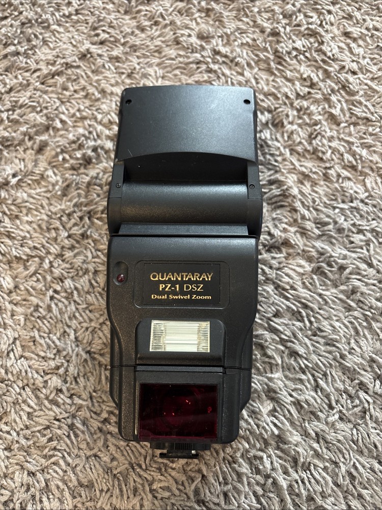 Quantaray QTB 7500A Shoe Camera Mount Flash (O6)