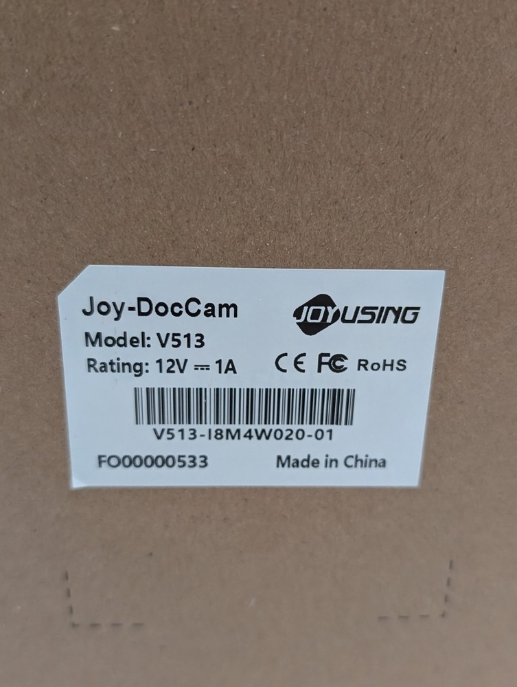 JOYUSING V513 HDMI/USB 13MP Dual Mode Document Camera, Video Recording,LED light