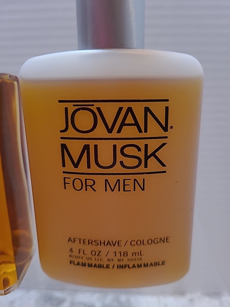 Jovan Musk 4 oz Aftershave for Men