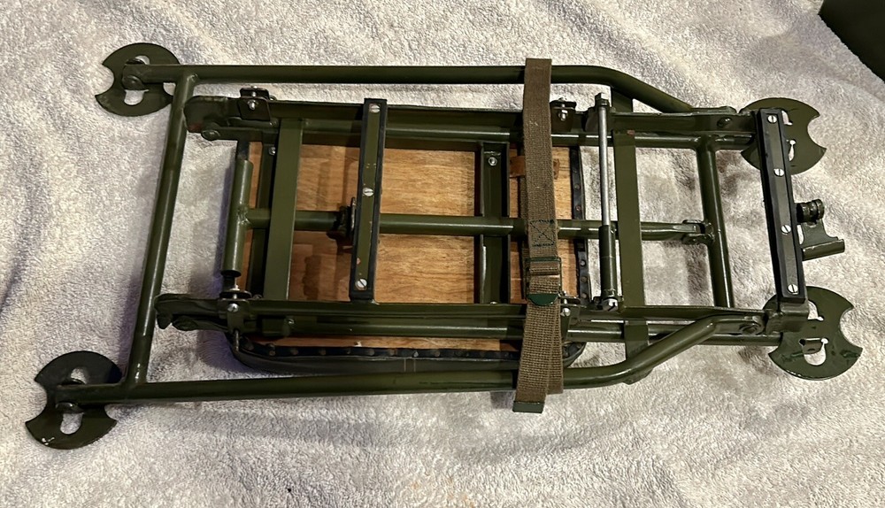CHINESE MILITARY HAND CRANK GENERATOR WITH BENCH Dated 1971