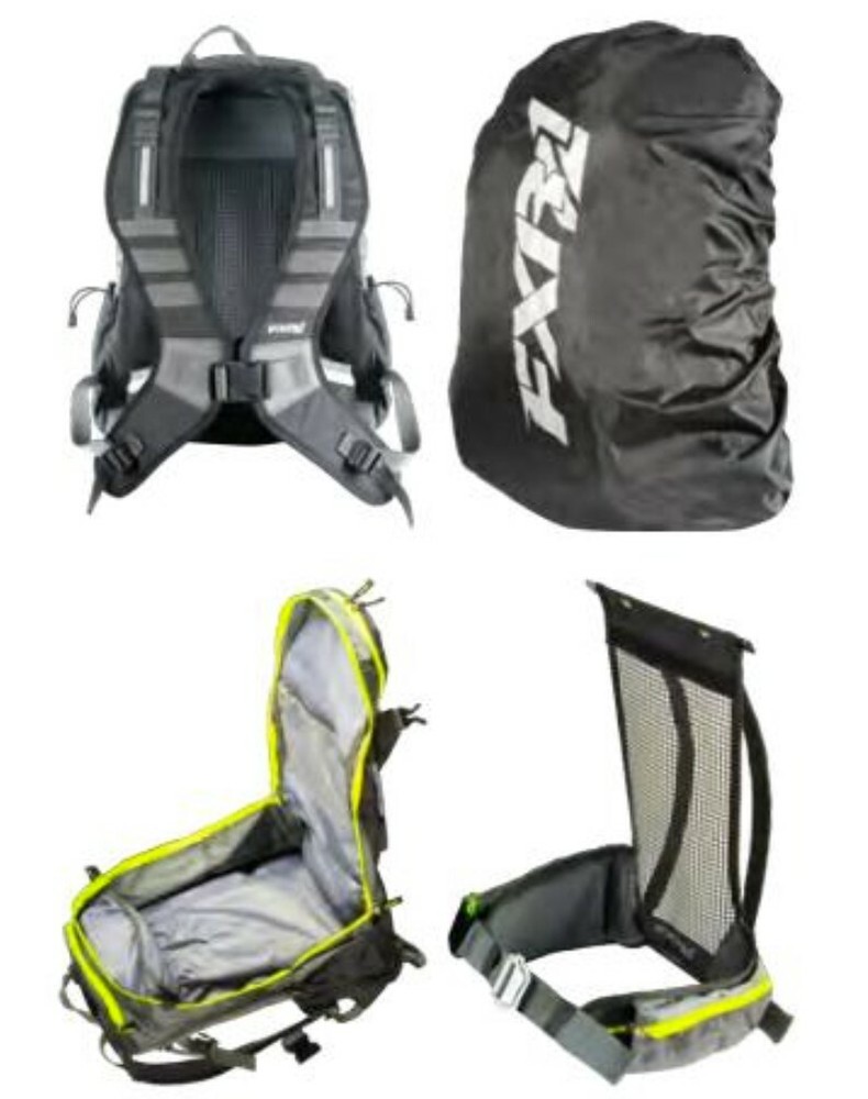 FXR Ride Pack, FXR Snowmobile Backpack, Premium Snowmobile Bag, Black, Hi-Vis