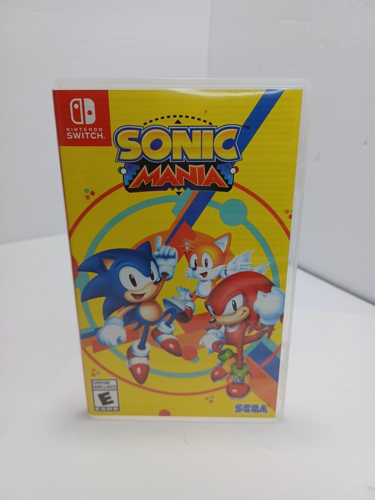 Sonic Mania (Nintendo Switch, 2017) Case Only