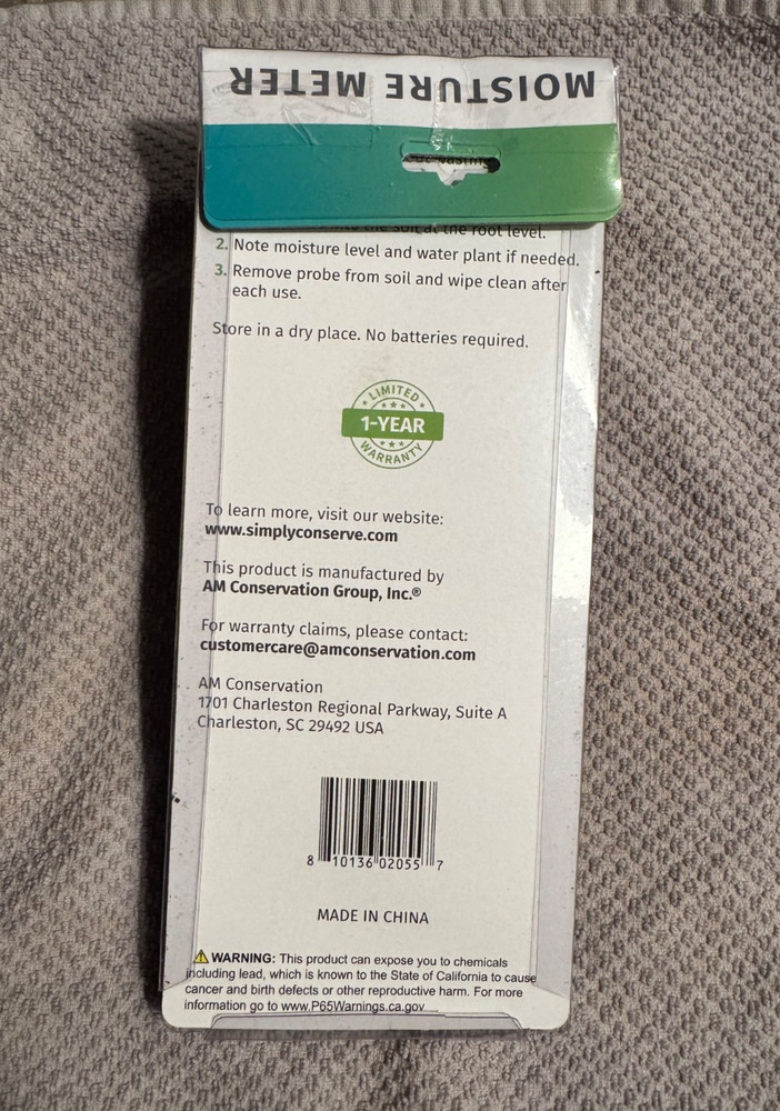 Bonsai Tree Moisture Meter / Authentic