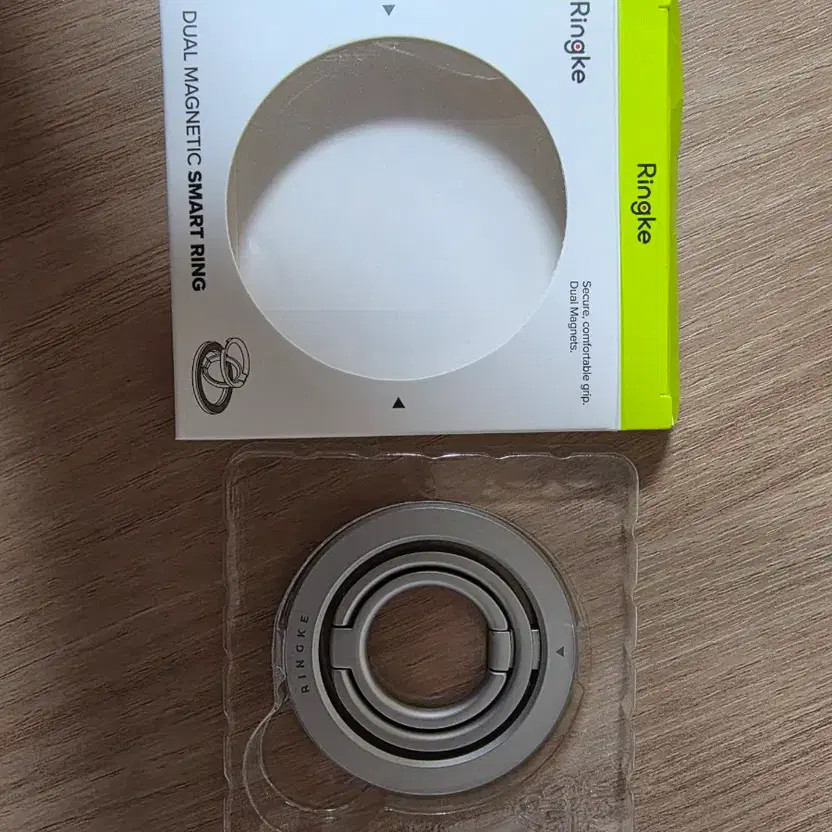 Linke Dual Magnetic Smart Ring, Grip Ring, Finger Ring, Includes Box