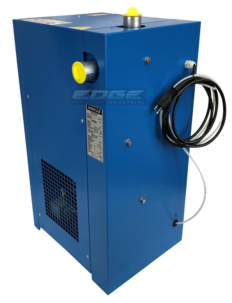 SCHULZ 75 CFM REFRIGERATED COMPRESSED AIR COMPRESSOR DRYER 115V, COMPLETE KIT