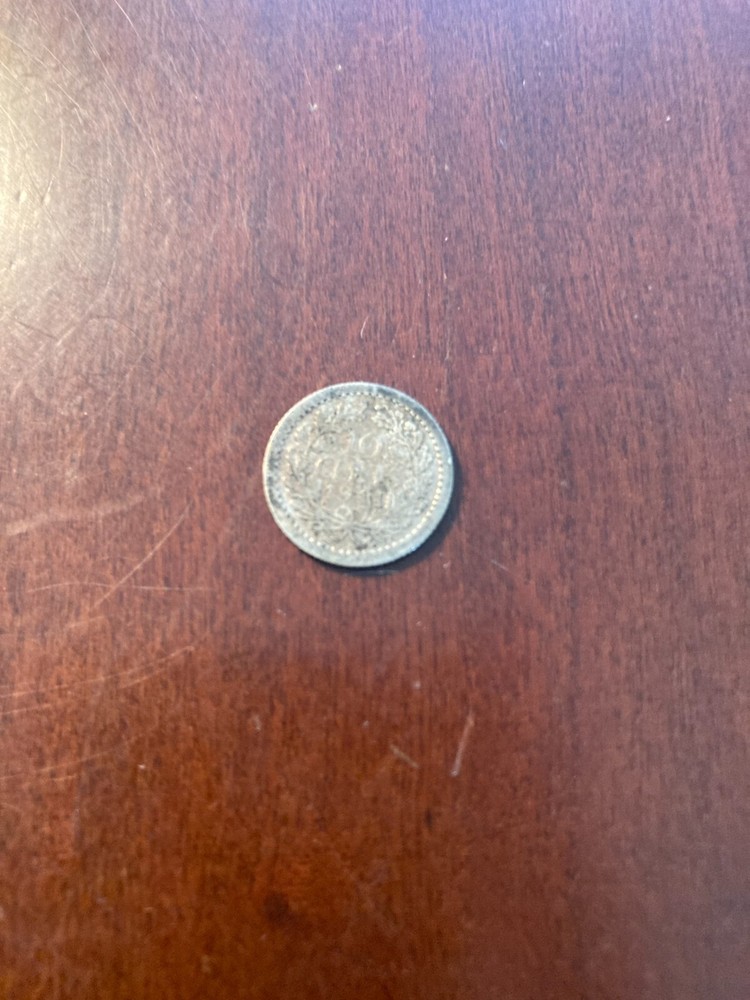 1911 Netherlands 10 Cents 64% Silver