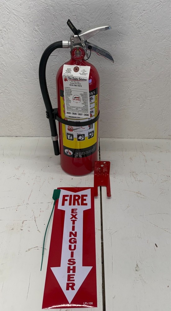 Fire Extinguisher - 5Lb ABC Fire Extinguisher - Qty-1