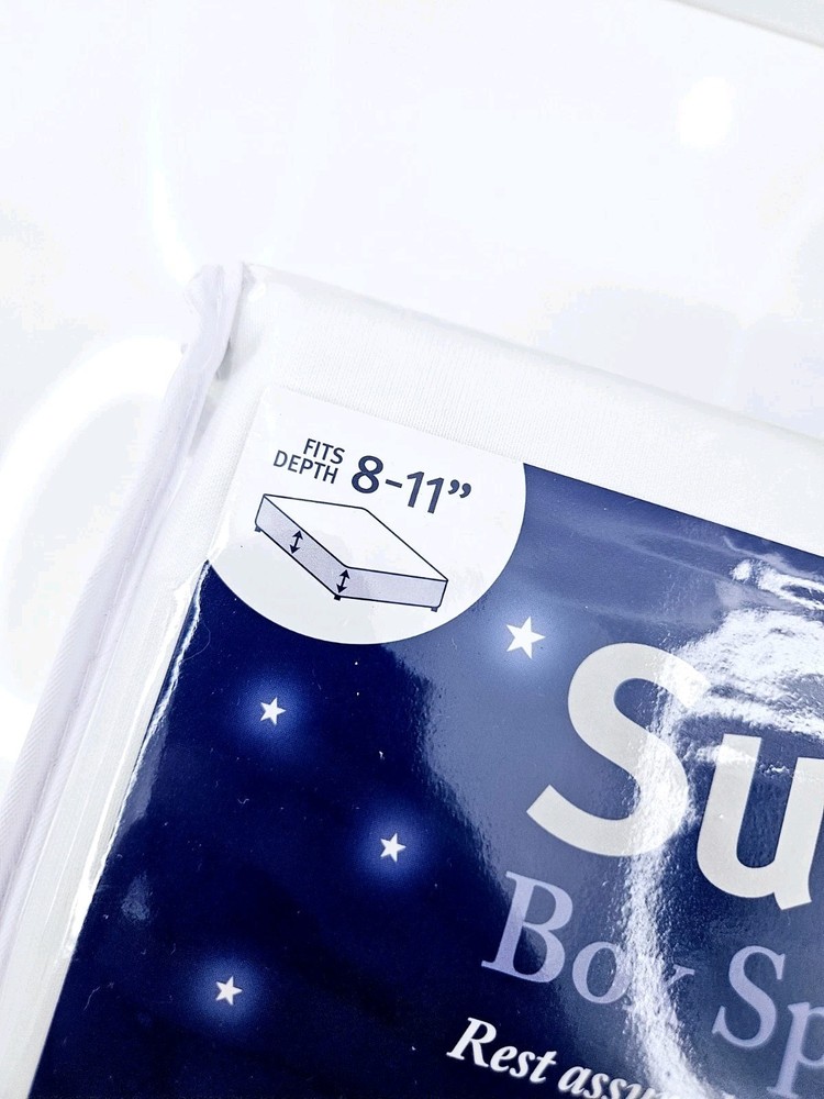 SureGuard Split King Box Spring Encasement Waterproof Bed Bug Proof 39"×80"×8.5"