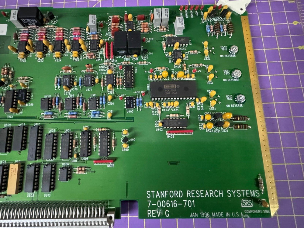 STANFORD RESEARCH 7-00616-701 ANALOG INPUT BOARD From SR780