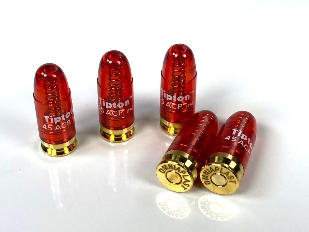 Tipton 45 cal Snap Caps Brass/Plastic 5 per pack 146331