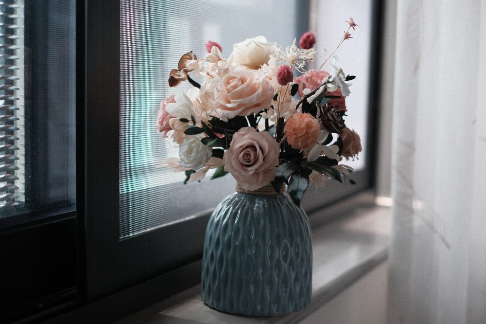 preserved roses bouquet&home decor&gift