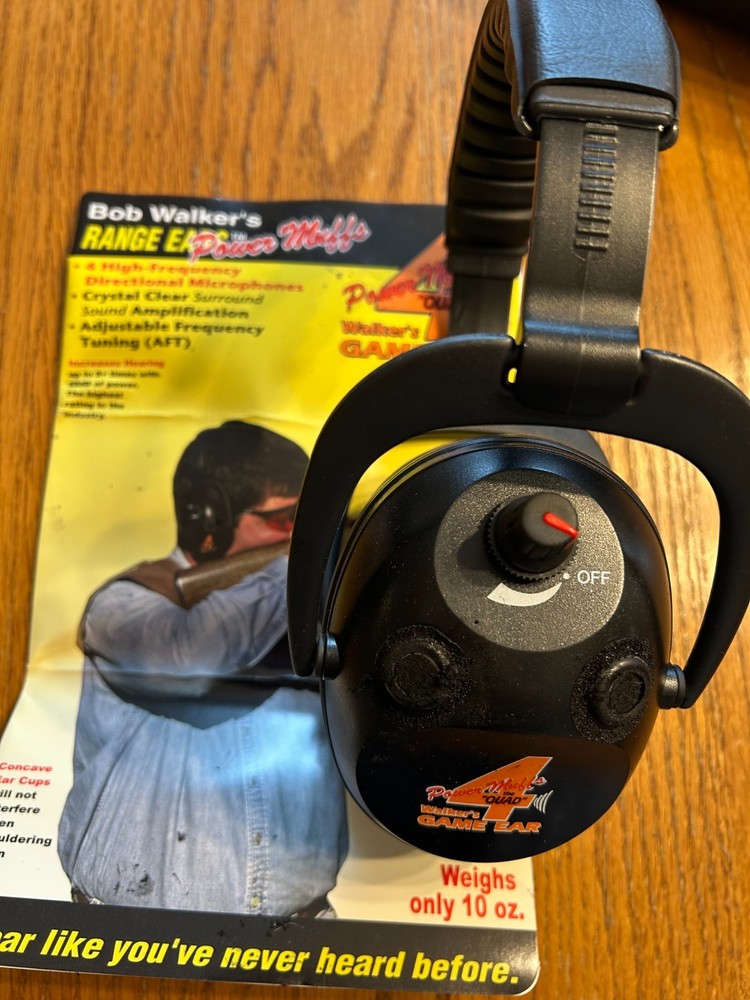 Bob Walker's Game Ear Ultimate Power Muff Quads