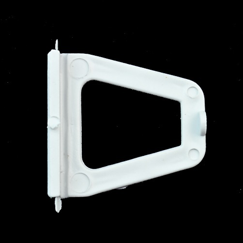 250 Pack - Hollow Pull Tabs for Window Screens - Black/White/Clear/Red