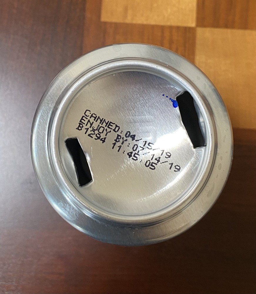 Indeed Brewing Flavorwave IPA Minneapolis MN Empty Beer Can Bottom Opened 