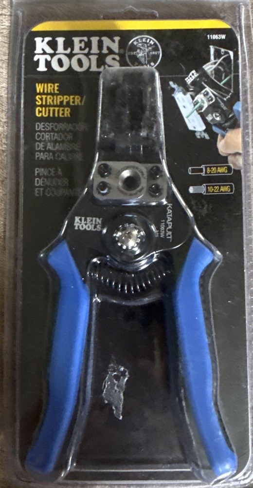 Klein Tools 11063W 8-22 AWG Katapult Wire Stripper