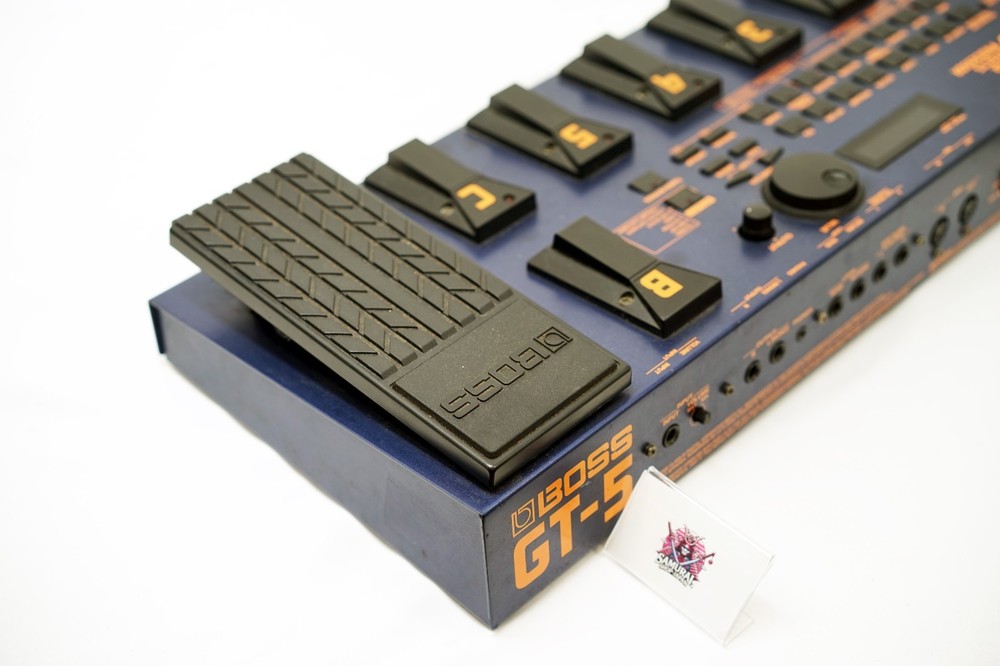 BOSS GT-5 Guitar Multi-Effects Processor Pedal Tested from Japan