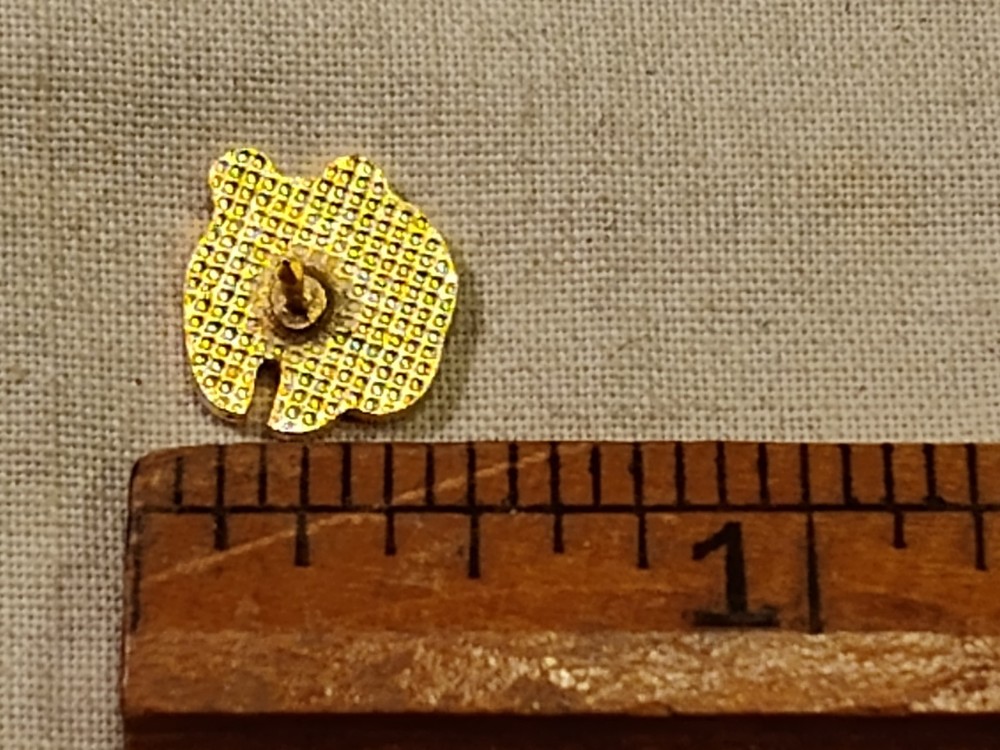 Vintage Panda Bear Enamel Lapel Pin