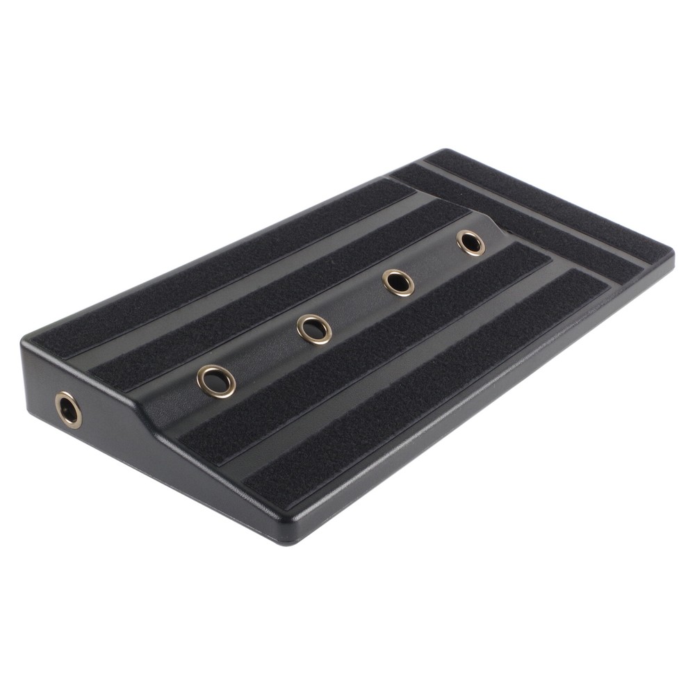 Guitar Effects Pedal Board PE Plastic Pedalboard with Supply Compartment Y8D3