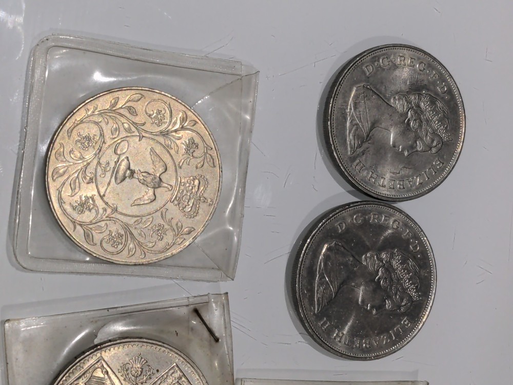 Various Old British Coins 1953 1965 1977 1981
