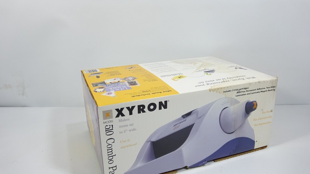 Xyron Model 510 Combo Pack - Sticker - Magnet & Laminator Maker