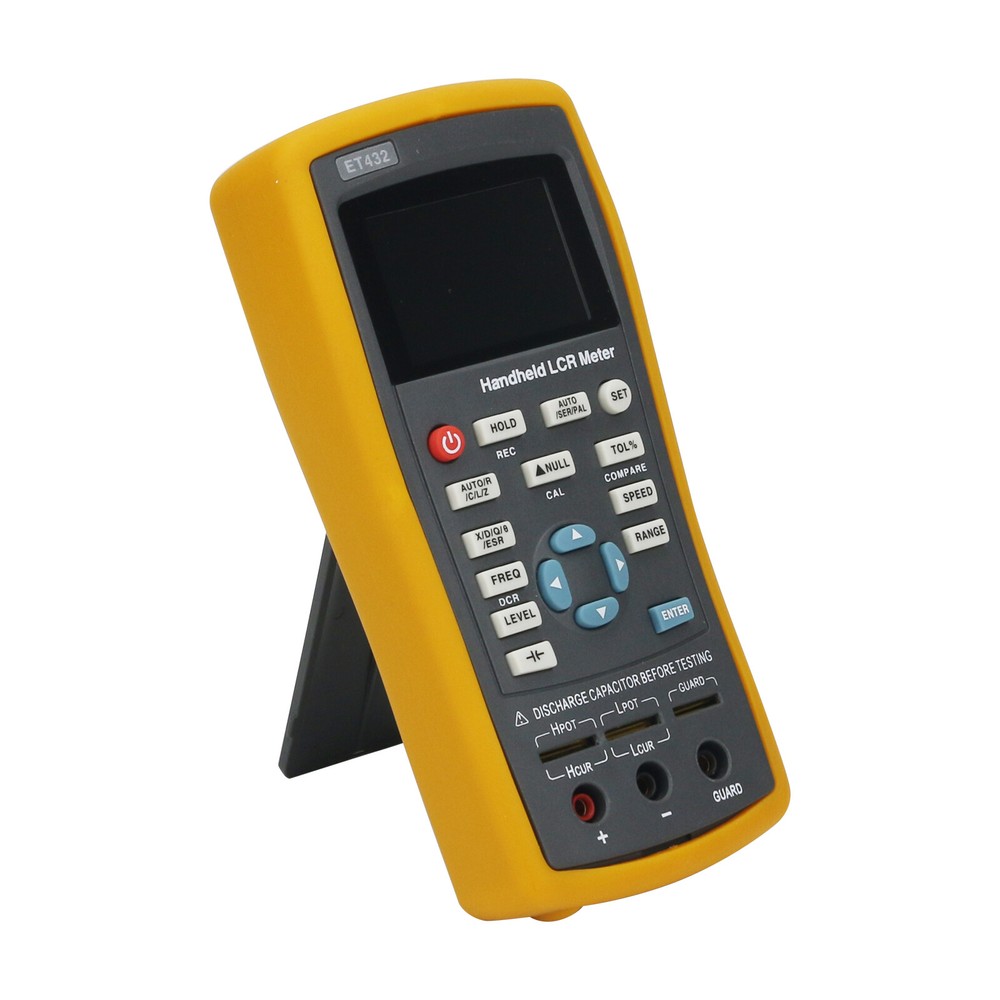 Handheld LCR Meter LCR Tester Capacitance Inductance Meter Frequency 100KHz