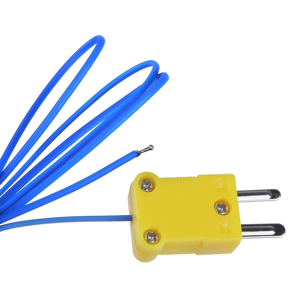 Pack of 2) K-Type Temperature Probe Sensor Mini-Connector Thermocouple（Temperatu