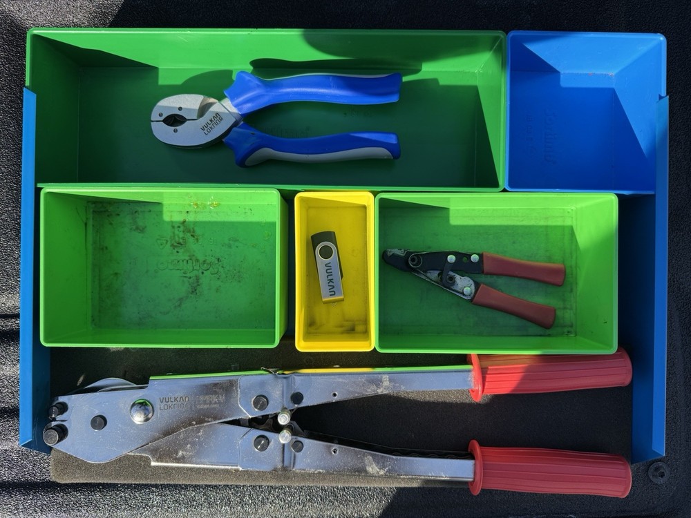 Vulcan Lokring Wrench Tool Kit with Case and Tools