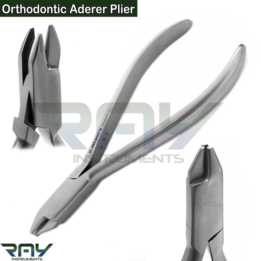 Orthodontic Young Plier Aderer Three Prong Wire Bending Loop Forming Pliers CE