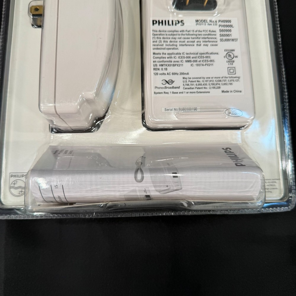 Philips Wireless Modem Jack Sys. PH0900 Turn AC Outlets into Phone Jacks Sealed!