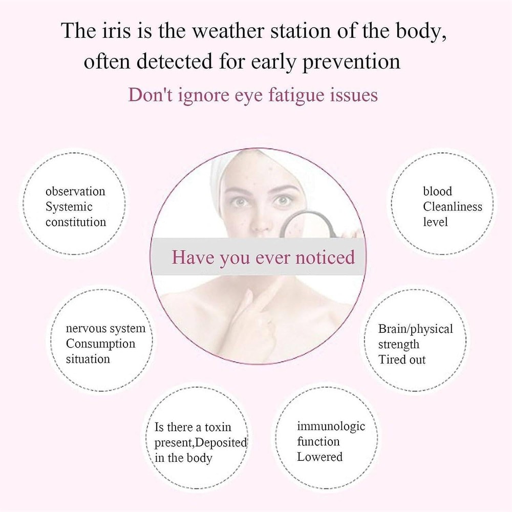 Iris Analyzer Iridology Camera Iridology Analysis Camera with English Software