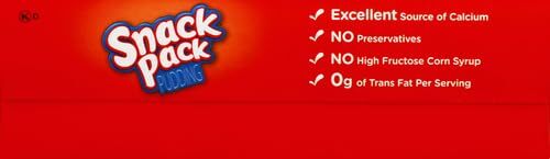 Snack Pack Chocolate and Vanilla Flavored Pudding Cups Family Pack, 12 Count ...