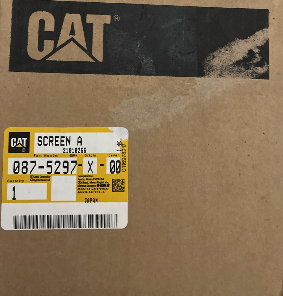 CAT Caterpillar Screen A 087-5297 X