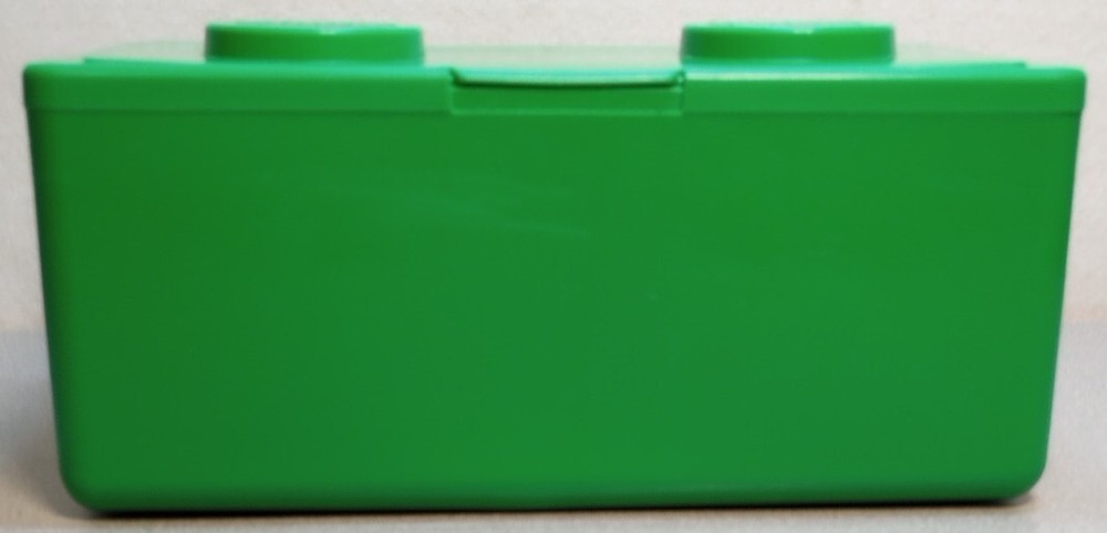 Vintage Chubs Baby Wipes Lego Stackable Storage Container Green