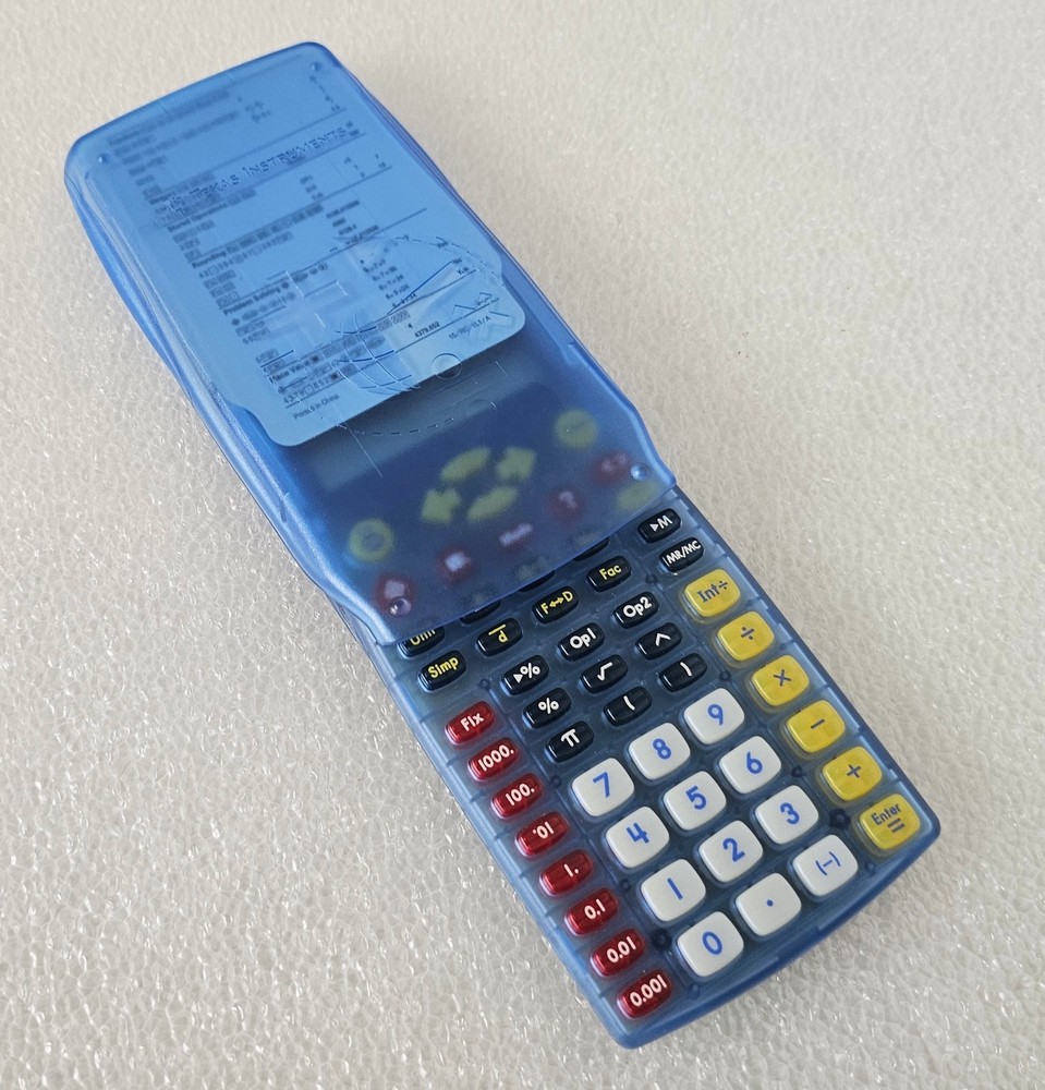 Texas Instruments TI-15 Explorer Elementary Calculator with Cover Tested