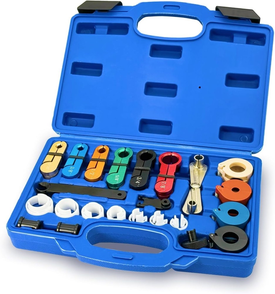 Master Quick Disconnect Tool Set 22pcs Fuel Line & AC Hose Removal Kit for Most