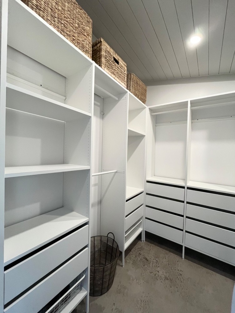 Modern Tiny Home Plan- PDF Print Yourself- Simple Design- 1 bedroom 1 1/2 Bath