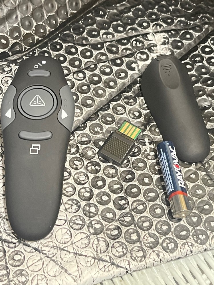 USB Wireless Remote Laser Pointer Pen Powerpoints Clicker PPT Flip Pen PointerS3