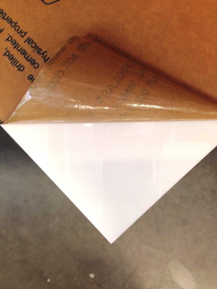 Acrylic Plexiglass Plastic Sheet - 1/8" Thick - Clear - 18" x 24"