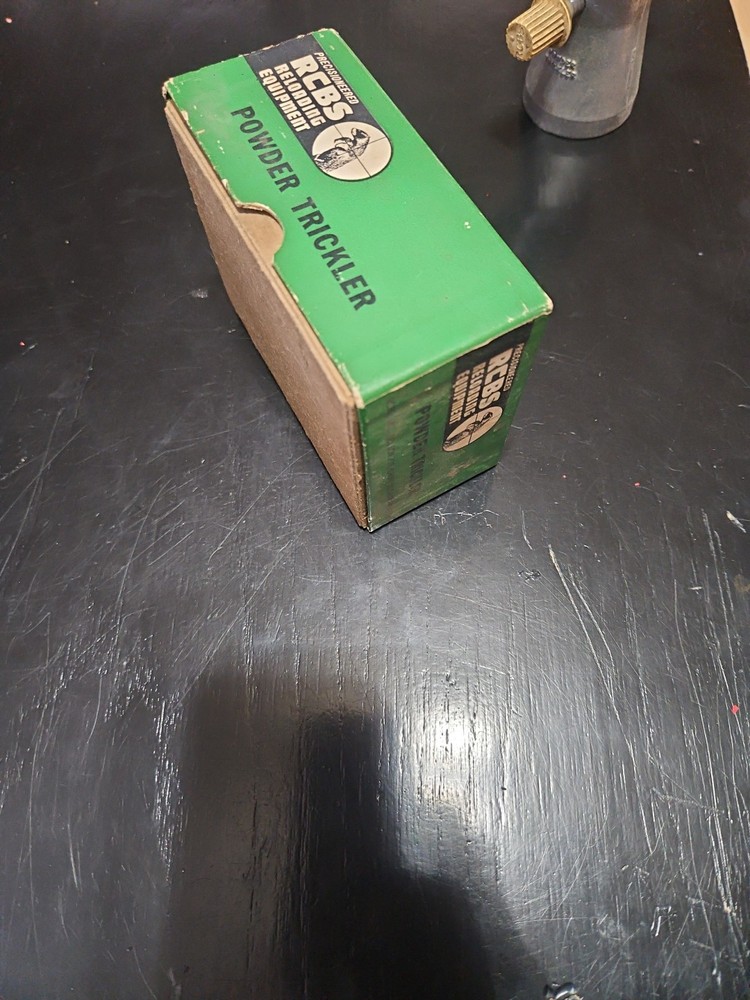 RCBS Powder Trickler Reloading Tool w/ Original Green Box Precisionered