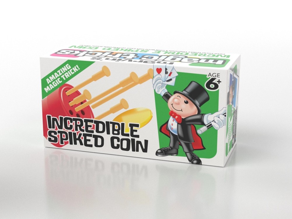 Marvin's Magic Magic Money Incredible Spiked Coin