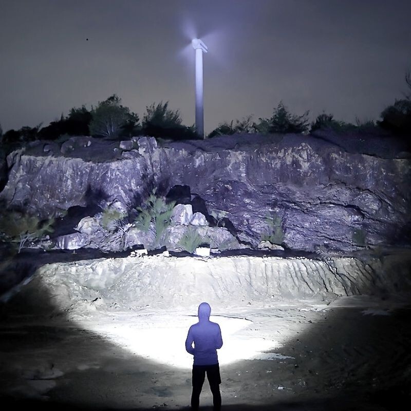 Rechargeable Flashlights, LED USB Waterproof Super Bright Powerful Large Beam