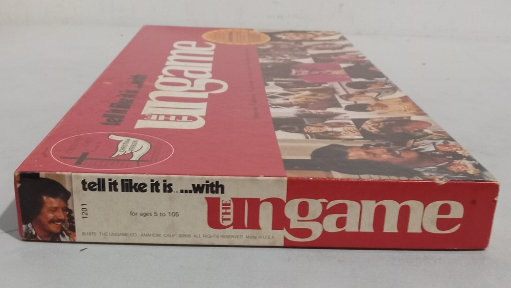 The Ungame board game - Christian version - Vintage