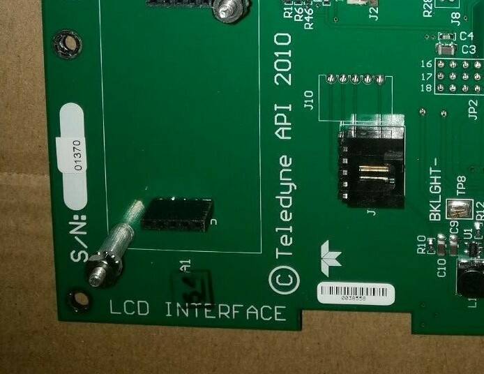 06697 LCD Interface PCB for TELEDYNE T200 Teledyne API NOx Analyser Model T200