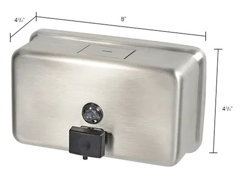 Bobrick? ClassicSeries? Surface Mounted Horizontal Soap Dispenser - B-2112