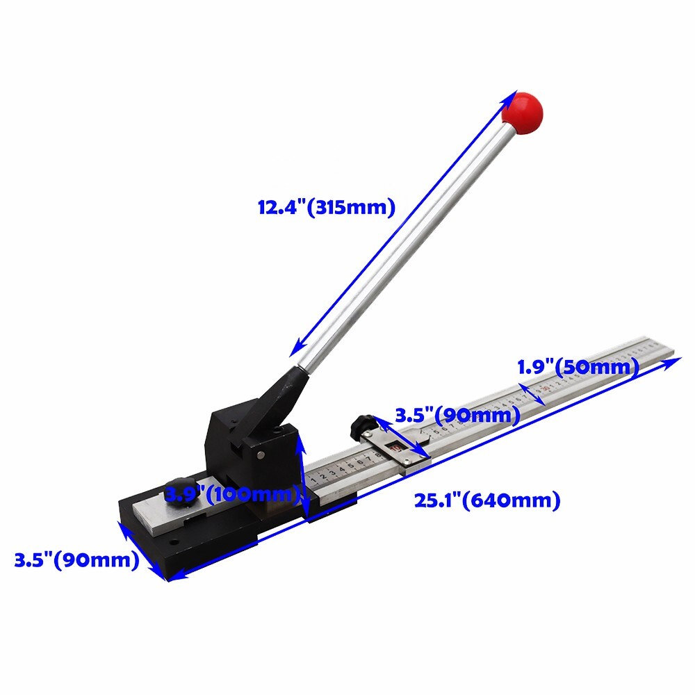 PVC Manual Creasing Matrix Cutting Machine Die Cutting Tool Small Size Sharp