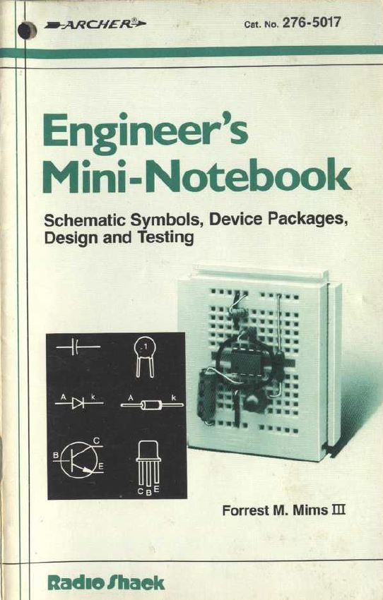 RadioShack Engineer's Mini Notebooks Forrest Mims Electronics Books CD DVD