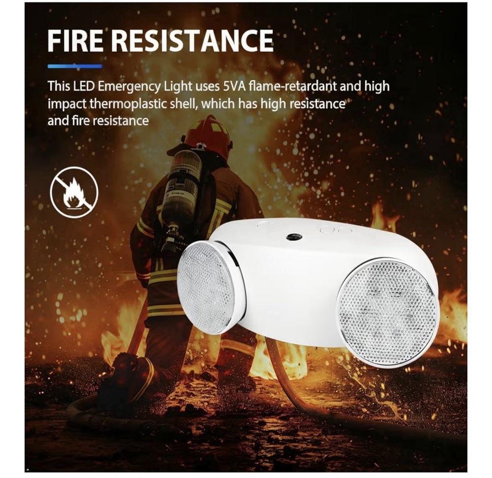 LED Emergency Lights with Battery Backup