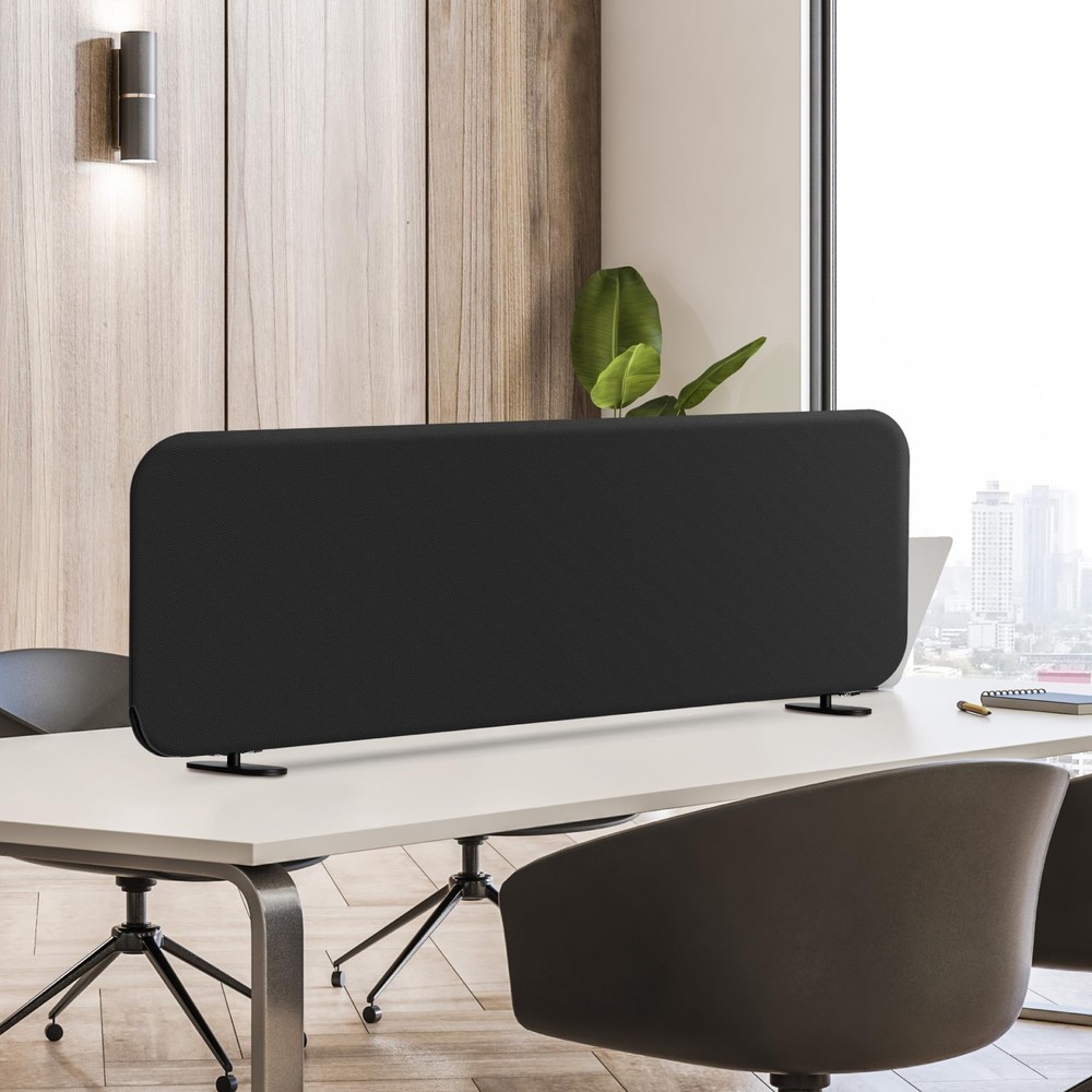 Desk Divider, Movable Desk Panel Privacy Partition for Home Office, Student, ...